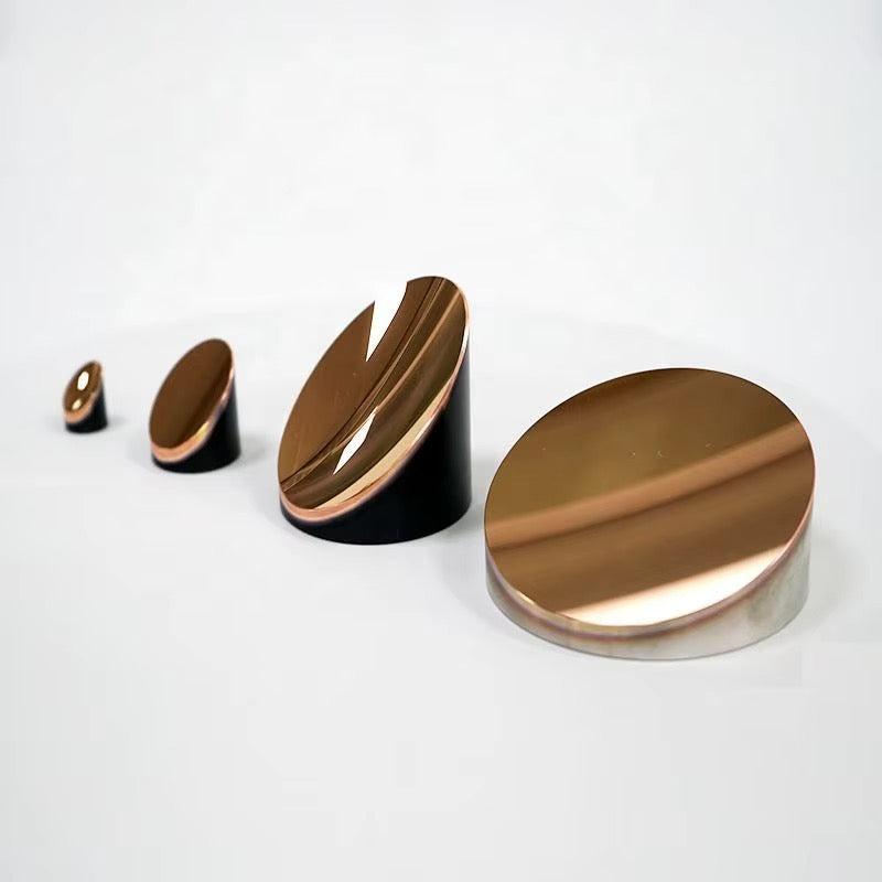 Customized OEM OAP Oxygen-Free Copper Off-axis Parabolic Mirror Water-Cooled for High-Power Reflective Coating Custom